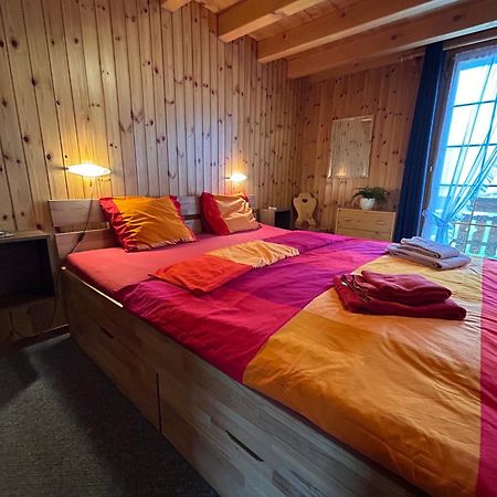 Chalet Bergaster Saas-Fee Bagian luar foto