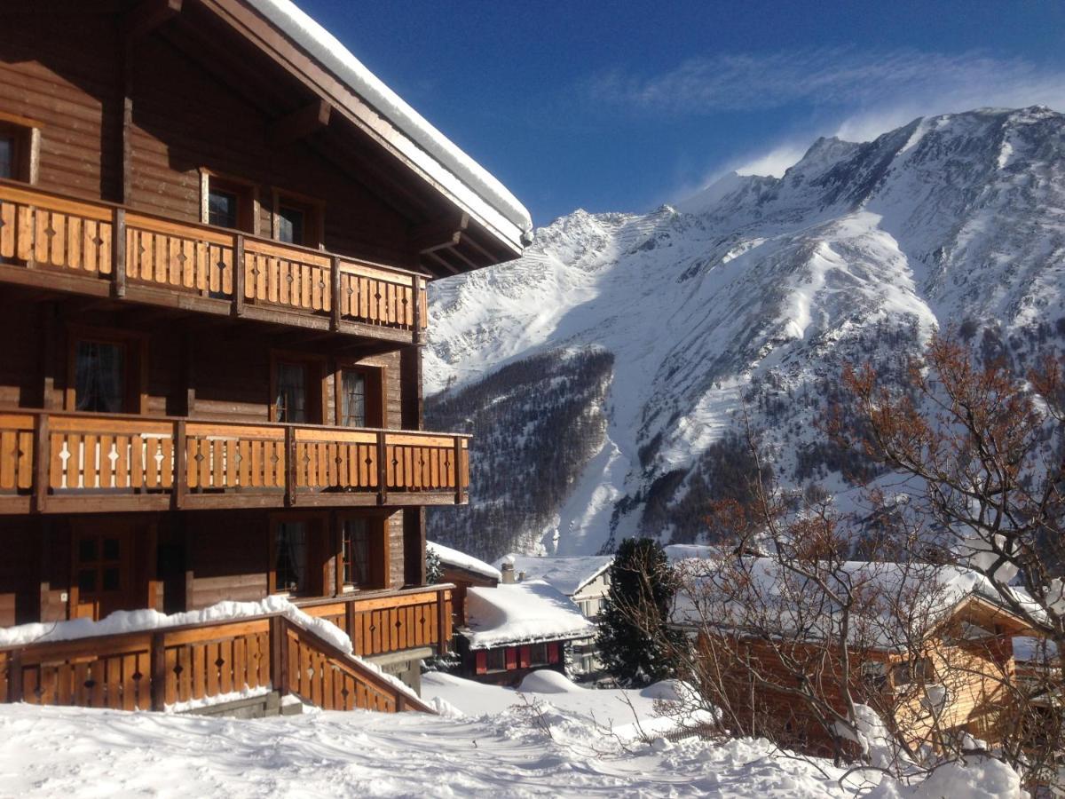 Chalet Bergaster Saas-Fee Bagian luar foto